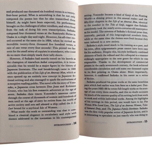 Some Final Words Of Advice Saikaku Ihara Peter Nosco HC 1980 Japan English Ed. - Picture 11 of 16